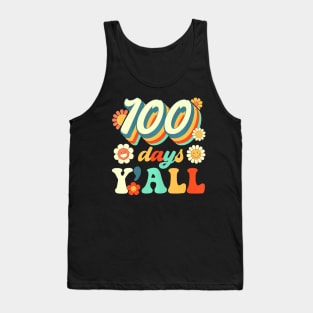 100 Days Of School Teachers Students 100Th Day School Tank Top